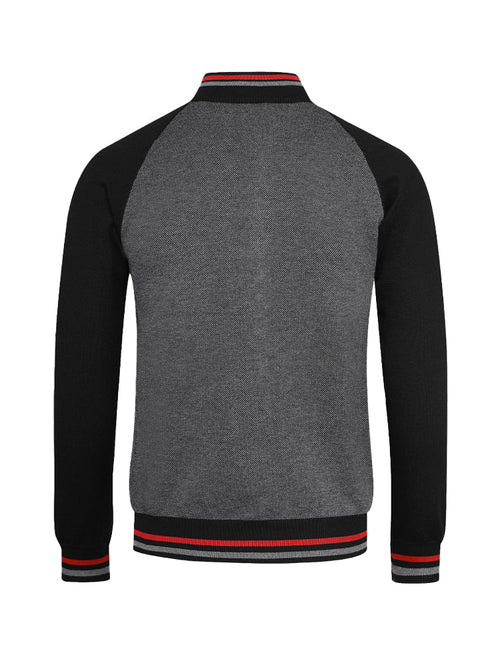Autumn knitted business cardigan